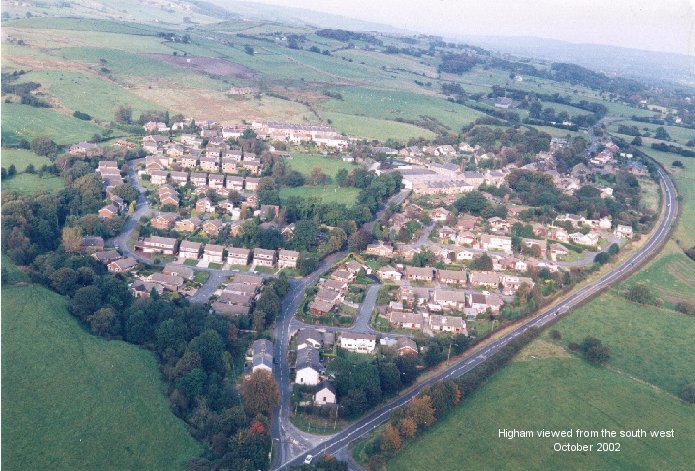 Higham viewed from the south west